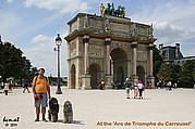 Arc de Triomphe du Carrousel in Paris